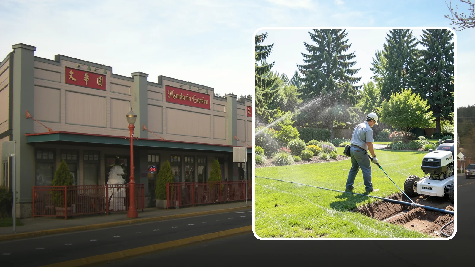 Sprinkler System Installation in Issaquah, King County, WA - A professionally designed and installed sprinkler system that waters your whole landscape automatically and efficiently.