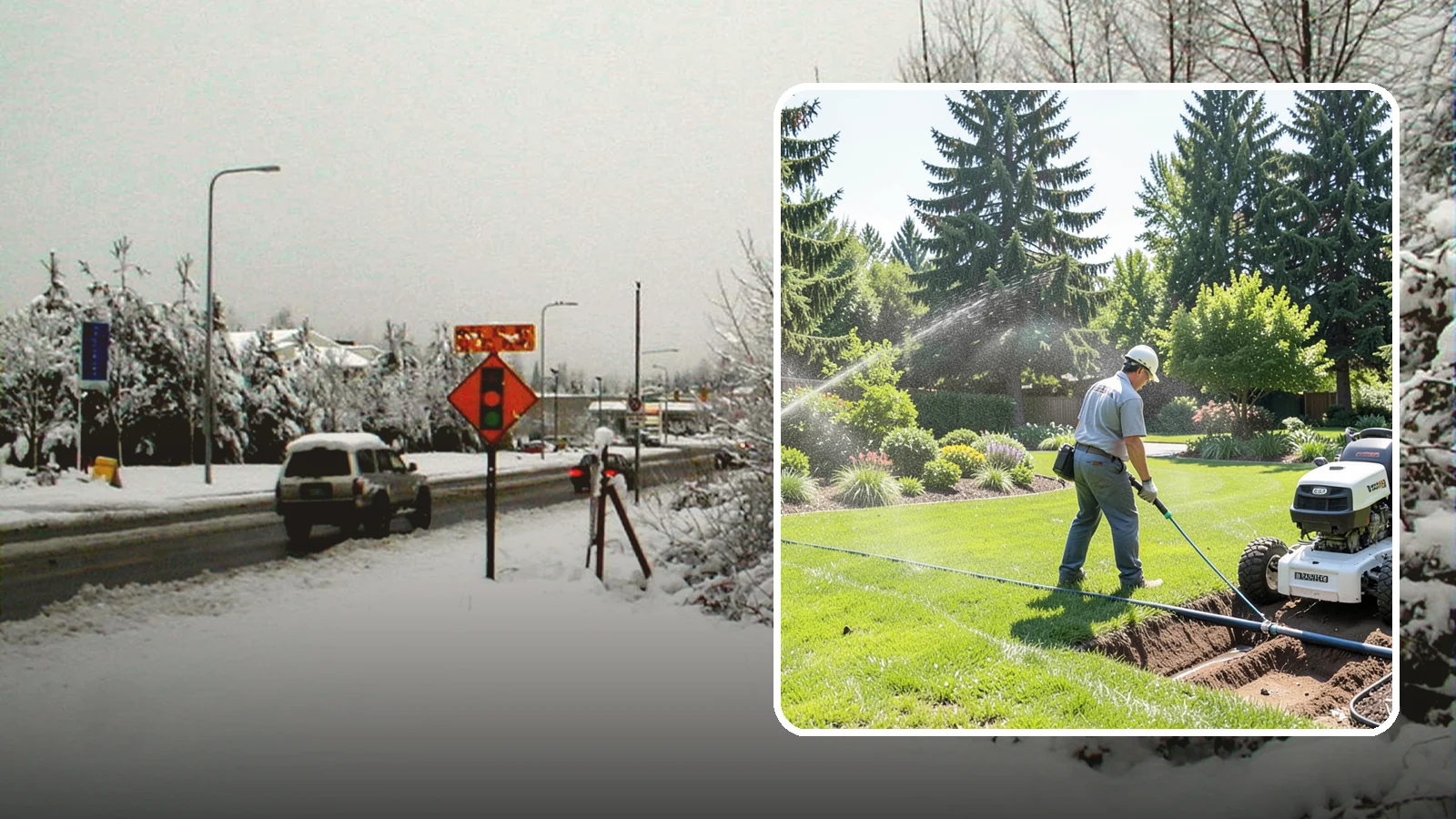 Sprinkler System Installation in Newcastle, King County, WA - A professionally designed and installed sprinkler system that waters your whole landscape automatically and efficiently.