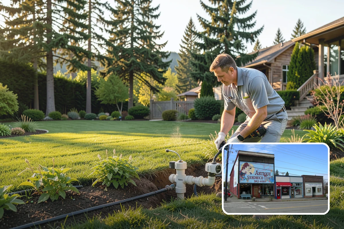 Sprinkler System Installation in Ruston, Pierce County, WA - Automatic, even watering across every zone