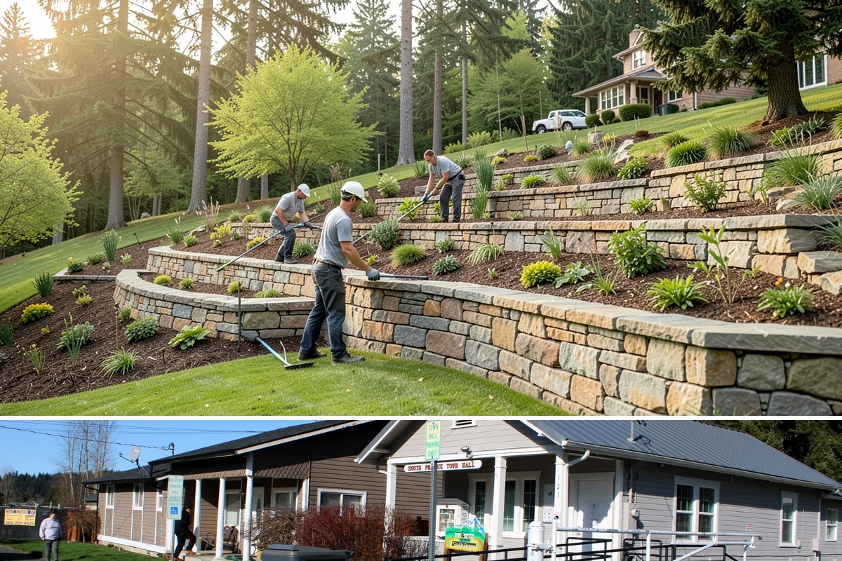 Sprinkler System Installation in South Prairie, Pierce County, WA - Best installed spring through early fall