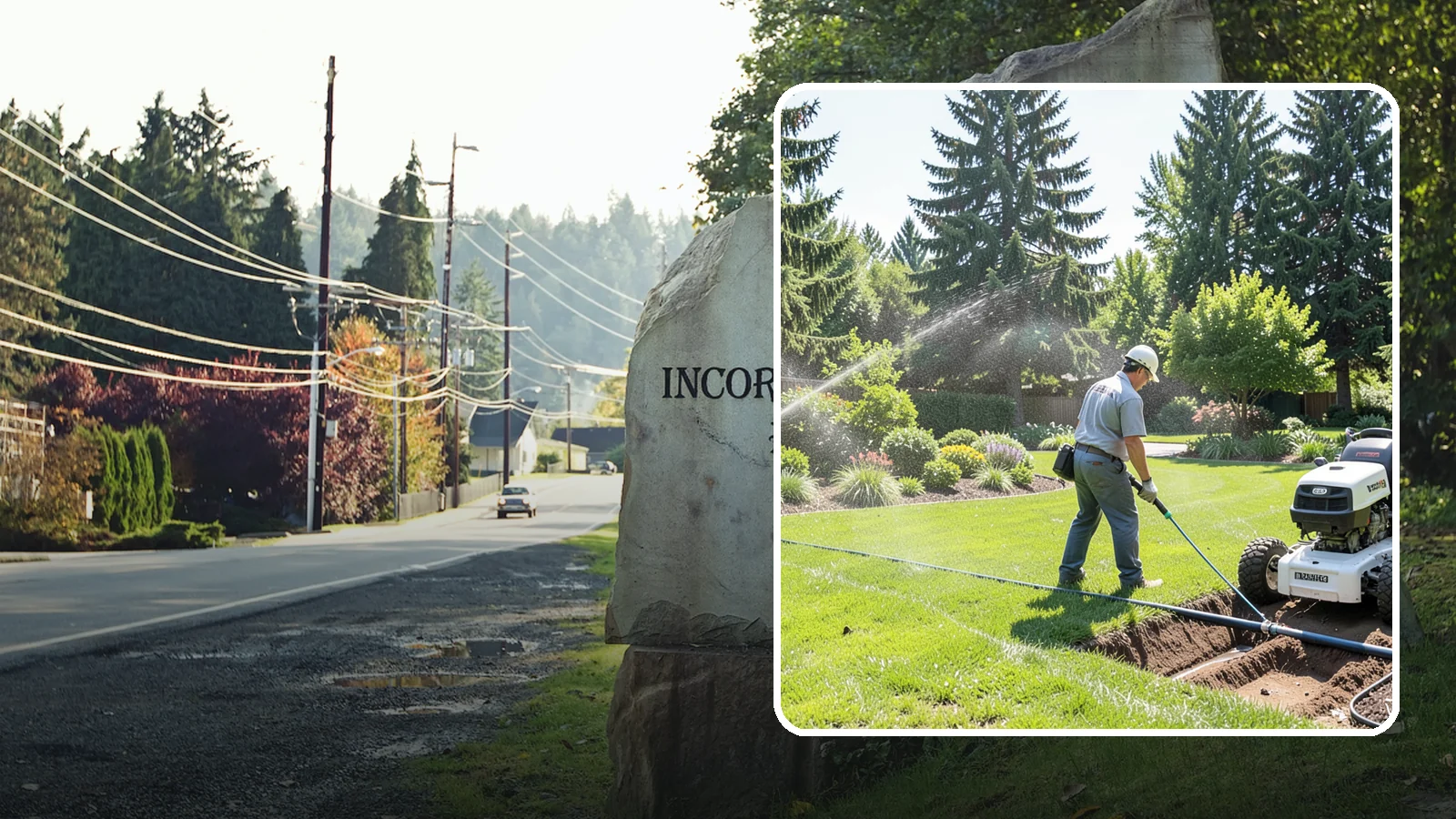 Sprinkler System Installation in Wilkeson, Pierce County, WA - A professionally designed and installed sprinkler system that waters your whole landscape automatically and efficiently.