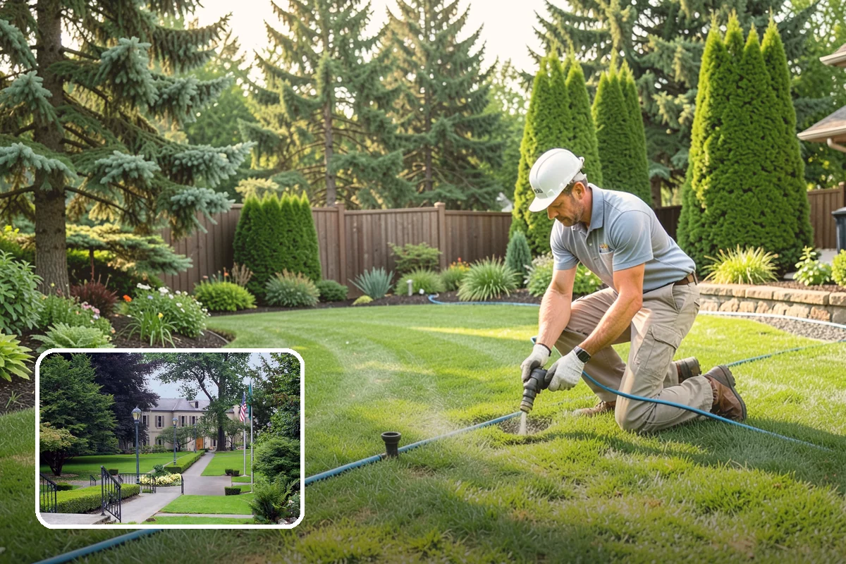 Sprinkler System Installation in Woodinville, King County, WA - Automatic, even watering across every zone
