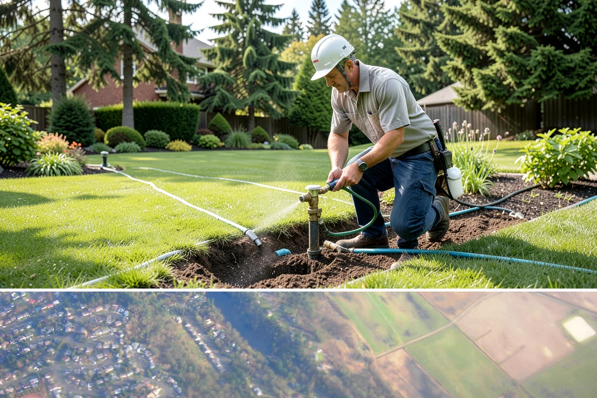 Spruce Pruning in Algona, King County, WA - Best pruned in late winter to early spring before new growth.