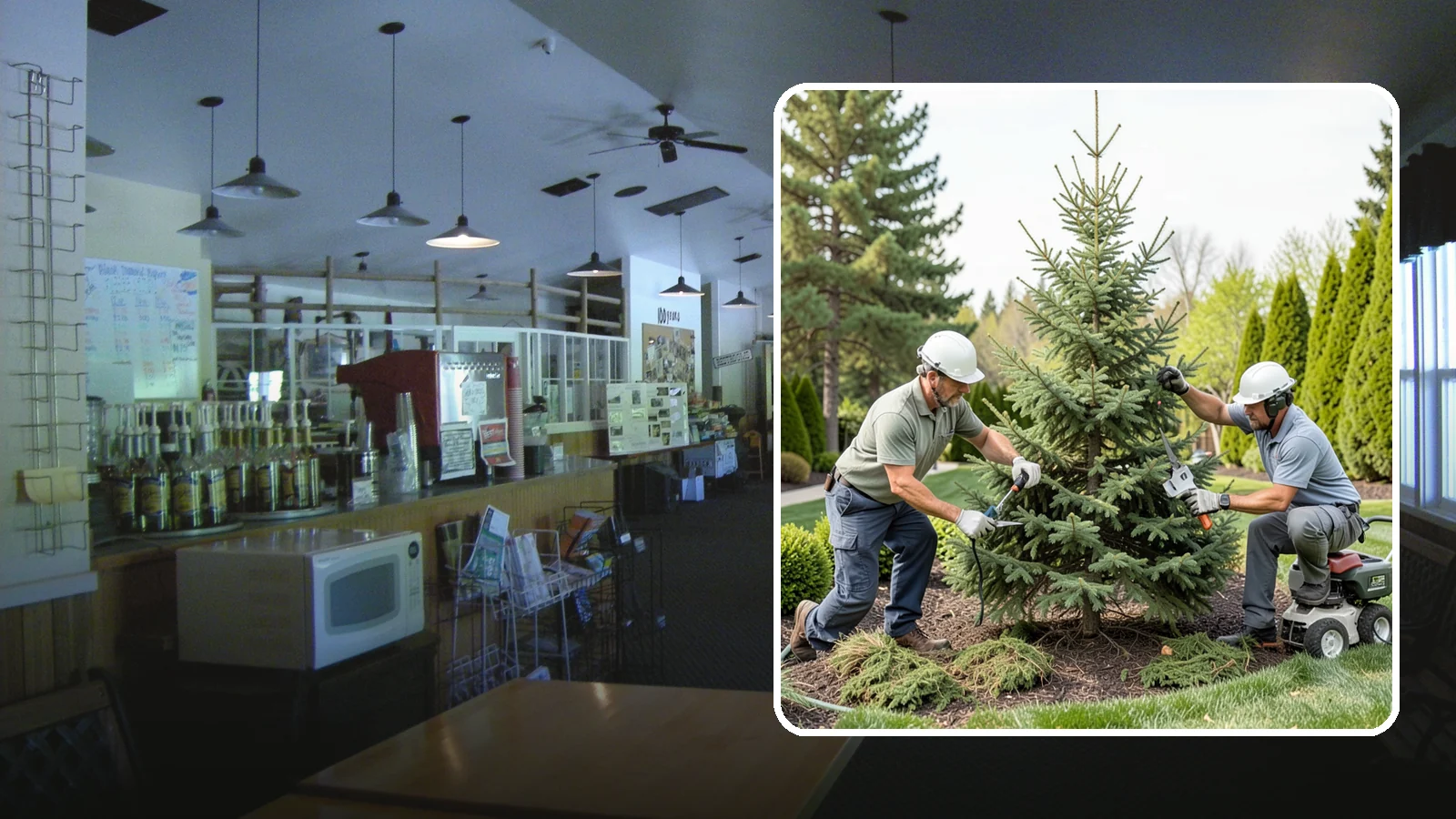 Spruce Pruning in Black Diamond, King County, WA - Careful spruce pruning that maintains form and health without cutting into bare wood.