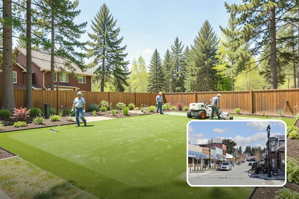 Spruce Pruning in Bothell, King County, WA - Preserves the natural conical form