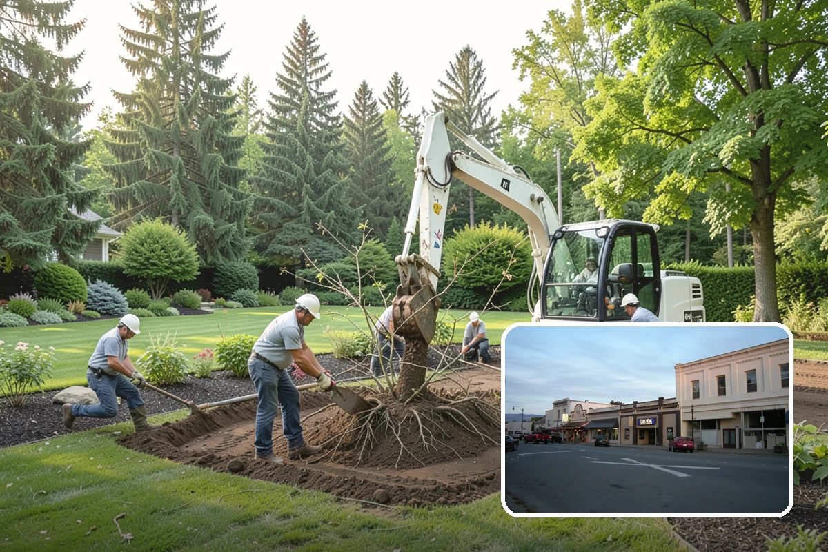 Spruce Pruning in Burlington, Skagit County, WA - Preserves the natural conical form