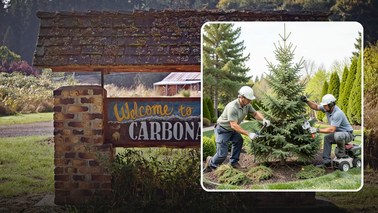 Spruce Pruning in Carbonado, Pierce County, WA - Careful spruce pruning that maintains form and health without cutting into bare wood.