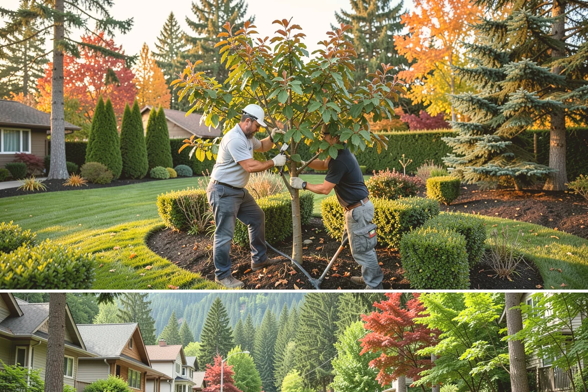 Spruce Pruning in Darrington, Snohomish County, WA - Best pruned in late winter to early spring before new growth.