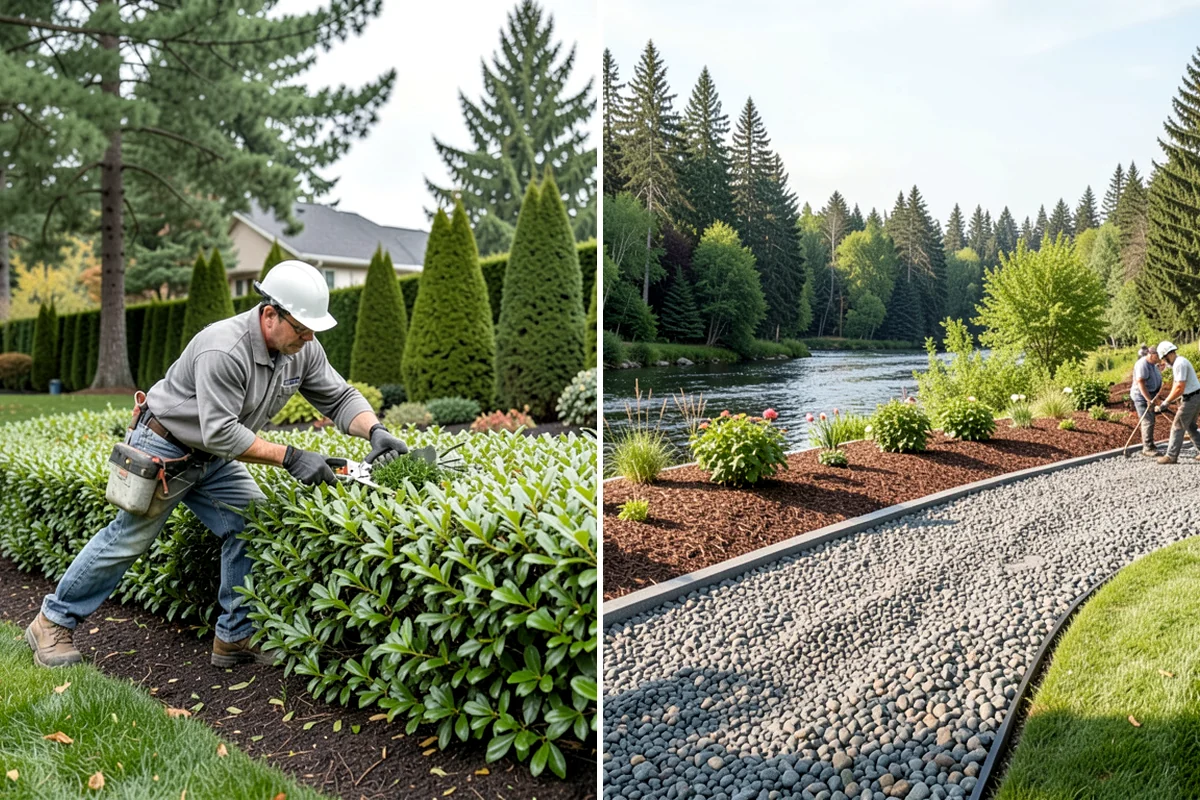 Spruce Pruning in DuPont, Pierce County, WA - Assess form, health, and pests