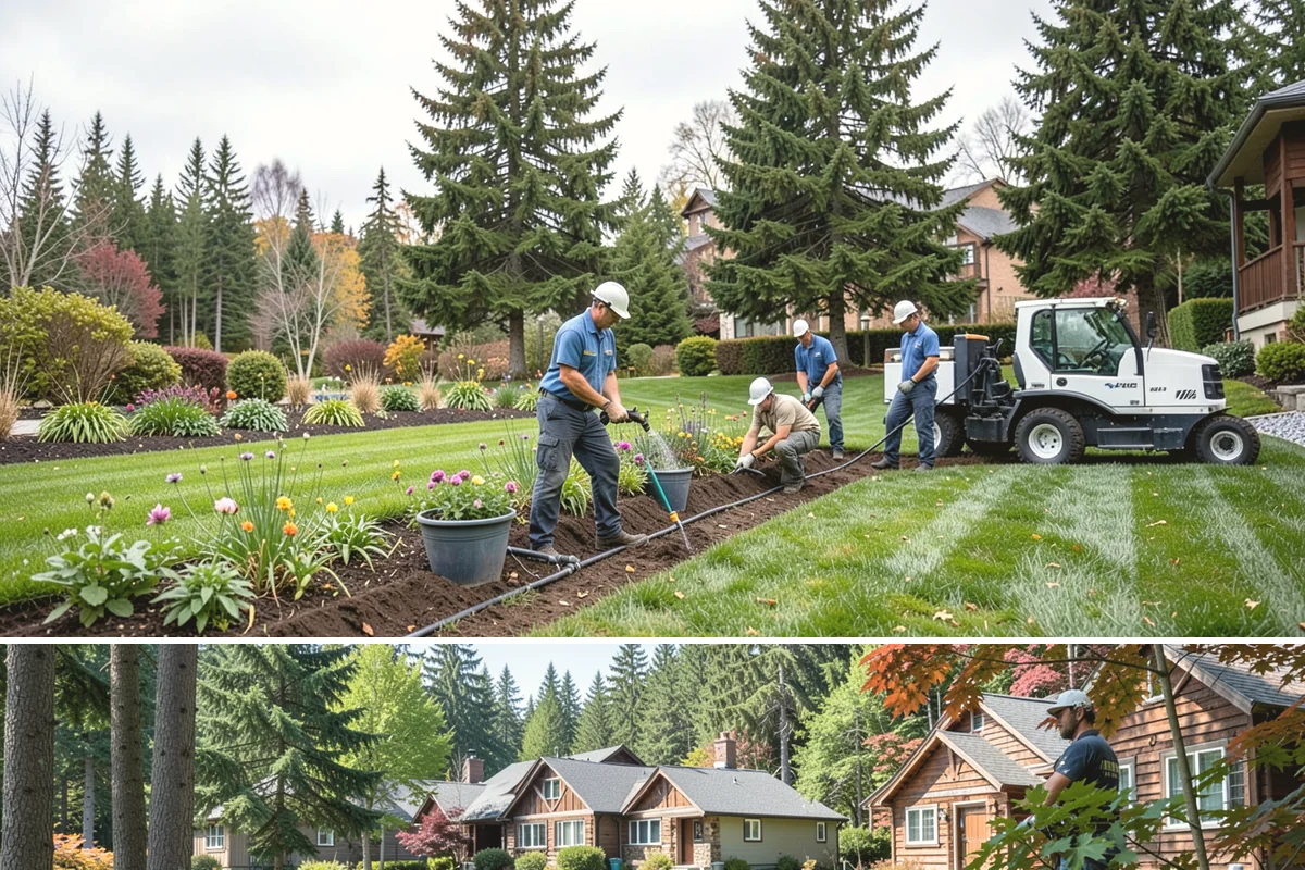 Spruce Pruning in Edgewood, Pierce County, WA - Best pruned in late winter to early spring before new growth.