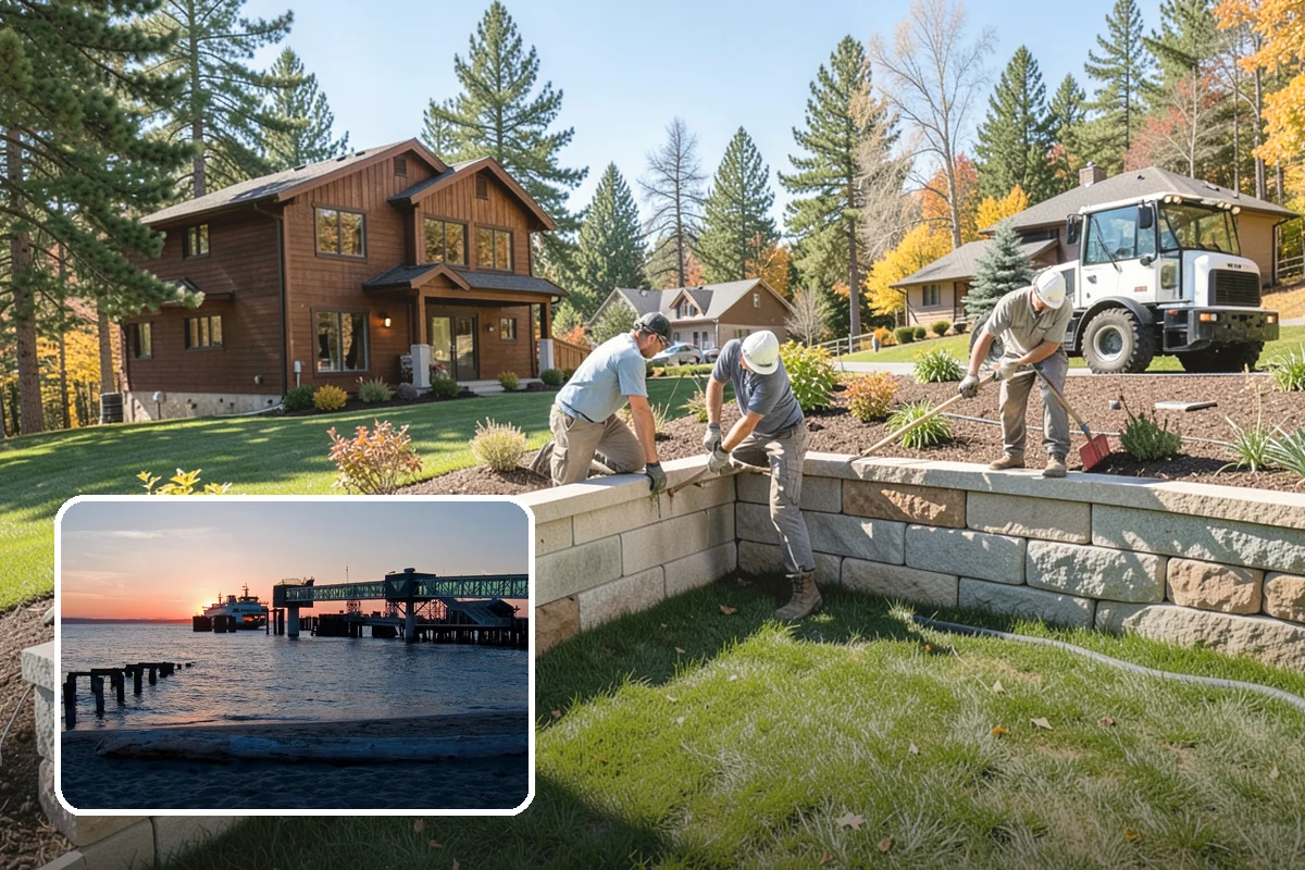 Spruce Pruning in Edmonds, Snohomish County, WA - Preserves the natural conical form