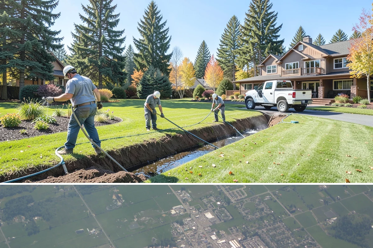 Spruce Pruning in Enumclaw, King County, WA - Best pruned in late winter to early spring before new growth.