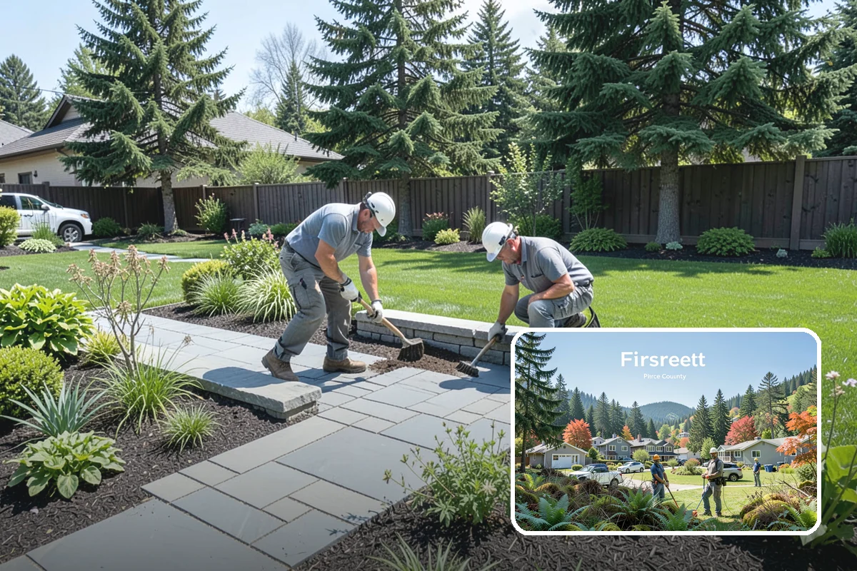 Spruce Pruning in Fircrest, Pierce County, WA - Preserves the natural conical form