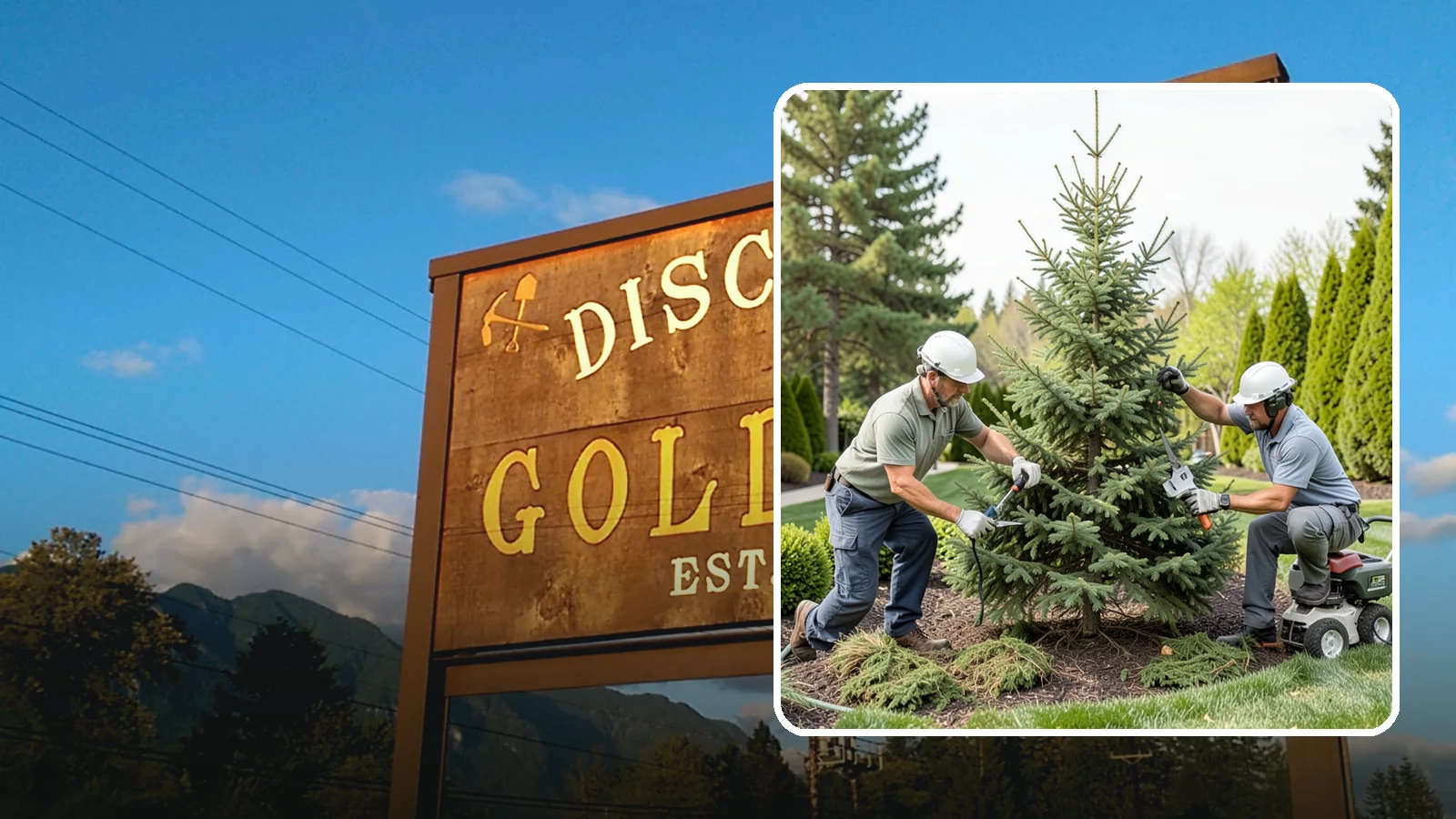 Spruce Pruning in Gold Bar, Snohomish County, WA - Careful spruce pruning that maintains form and health without cutting into bare wood.