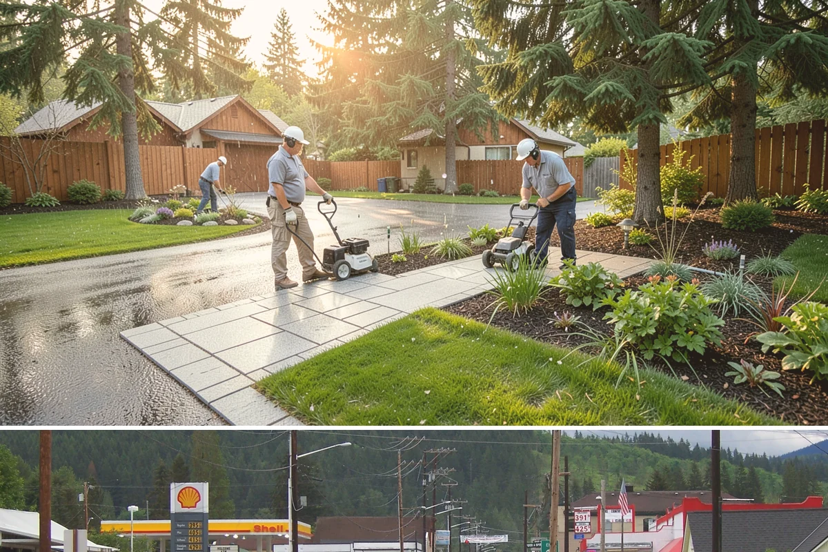 Spruce Pruning in Granite Falls, Snohomish County, WA - Best pruned in late winter to early spring before new growth.