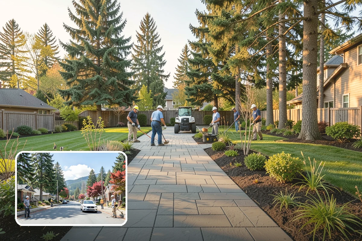 Spruce Pruning in Hunts Point, King County, WA - Preserves the natural conical form
