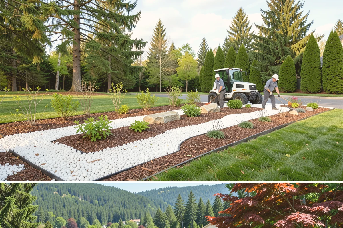 Spruce Pruning in Index, Snohomish County, WA - Best pruned in late winter to early spring before new growth.