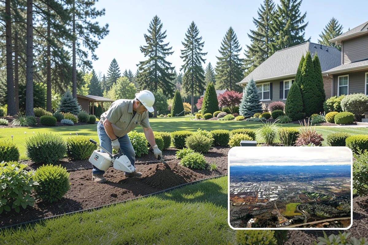 Spruce Pruning in Kent, King County, WA - Preserves the natural conical form