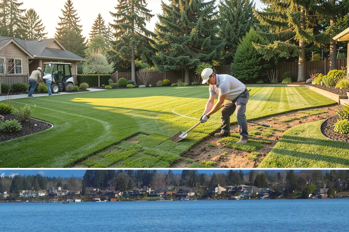 Spruce Pruning in Lake Stevens, Snohomish County, WA - Best pruned in late winter to early spring before new growth.