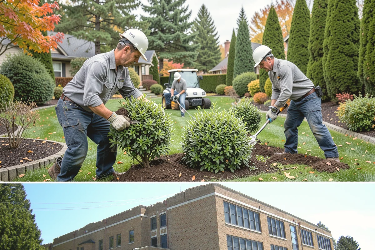 Spruce Pruning in Maple Valley, King County, WA - Best pruned in late winter to early spring before new growth.