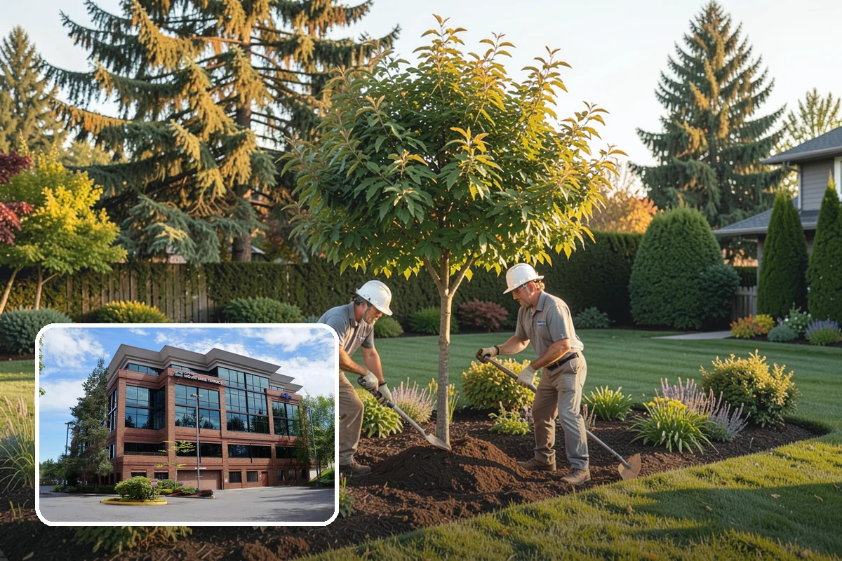 Spruce Pruning in Mountlake Terrace, Snohomish County, WA - Preserves the natural conical form