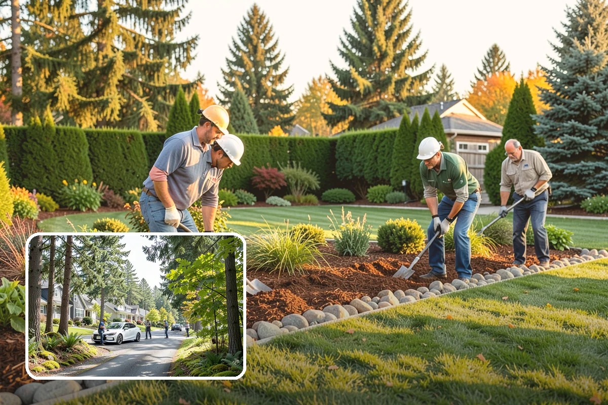 Spruce Pruning in Normandy Park, King County, WA - Preserves the natural conical form