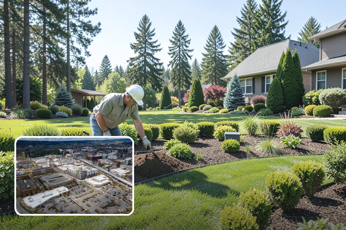 Spruce Pruning in Redmond, King County, WA - Preserves the natural conical form