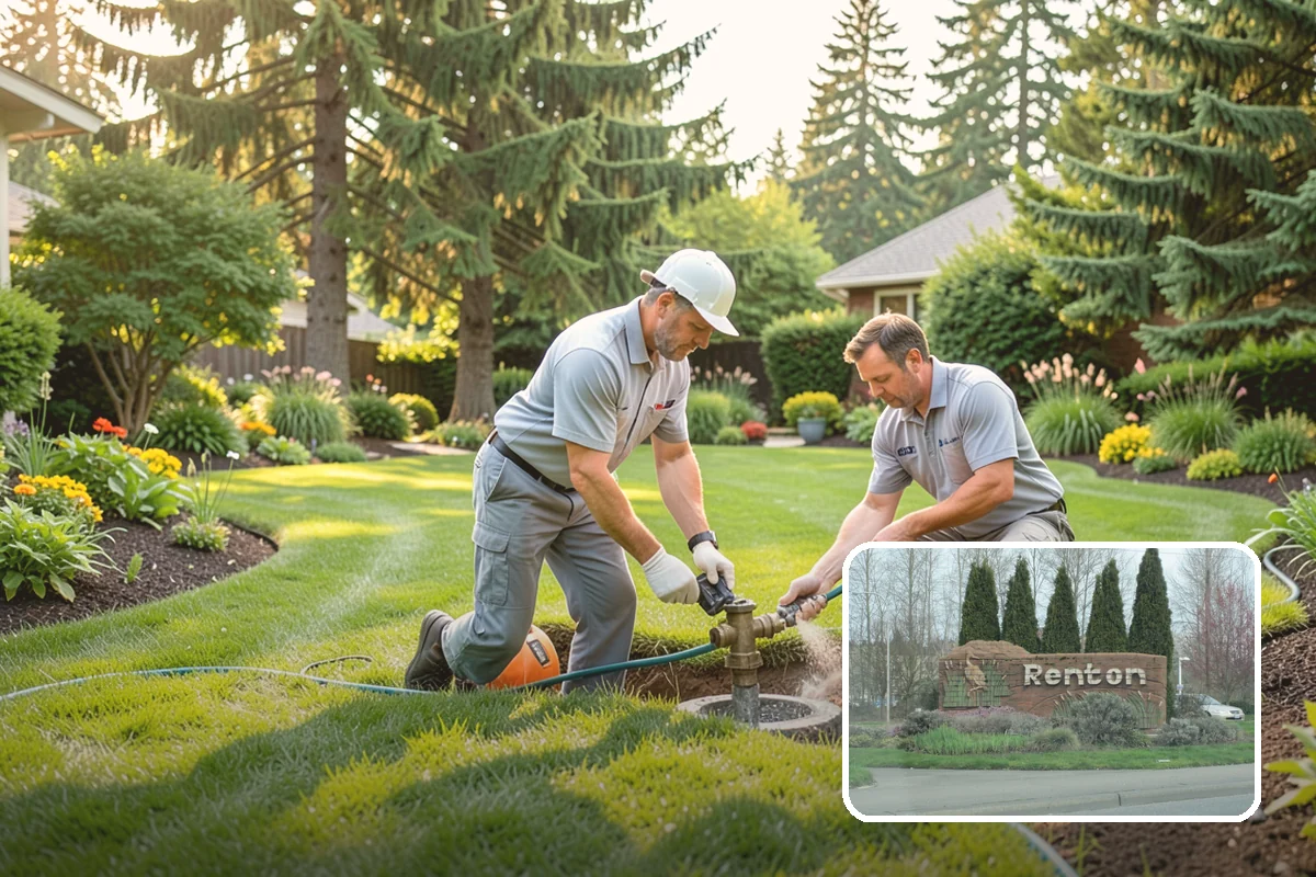 Spruce Pruning in Renton, King County, WA - Preserves the natural conical form