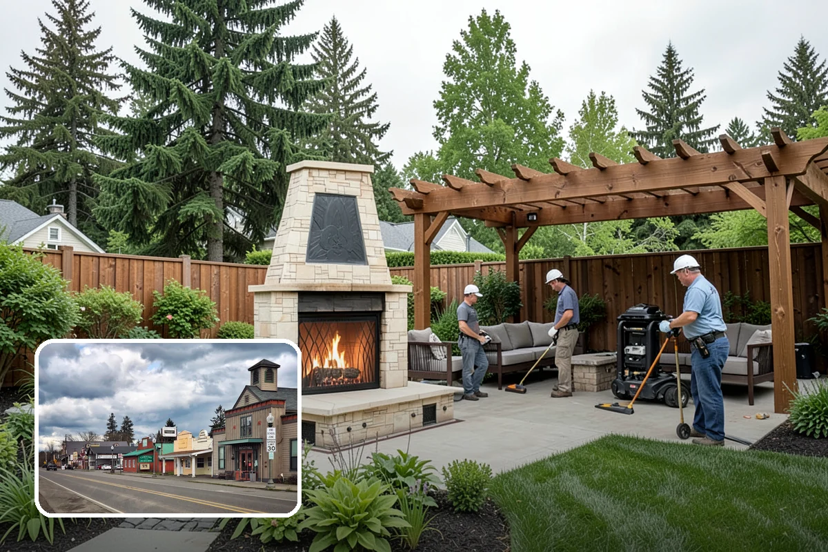Spruce Pruning in Roy, Pierce County, WA - Preserves the natural conical form