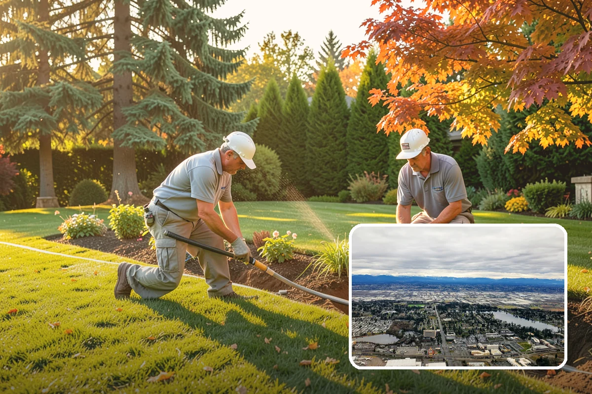 Spruce Pruning in SeaTac, King County, WA - Preserves the natural conical form