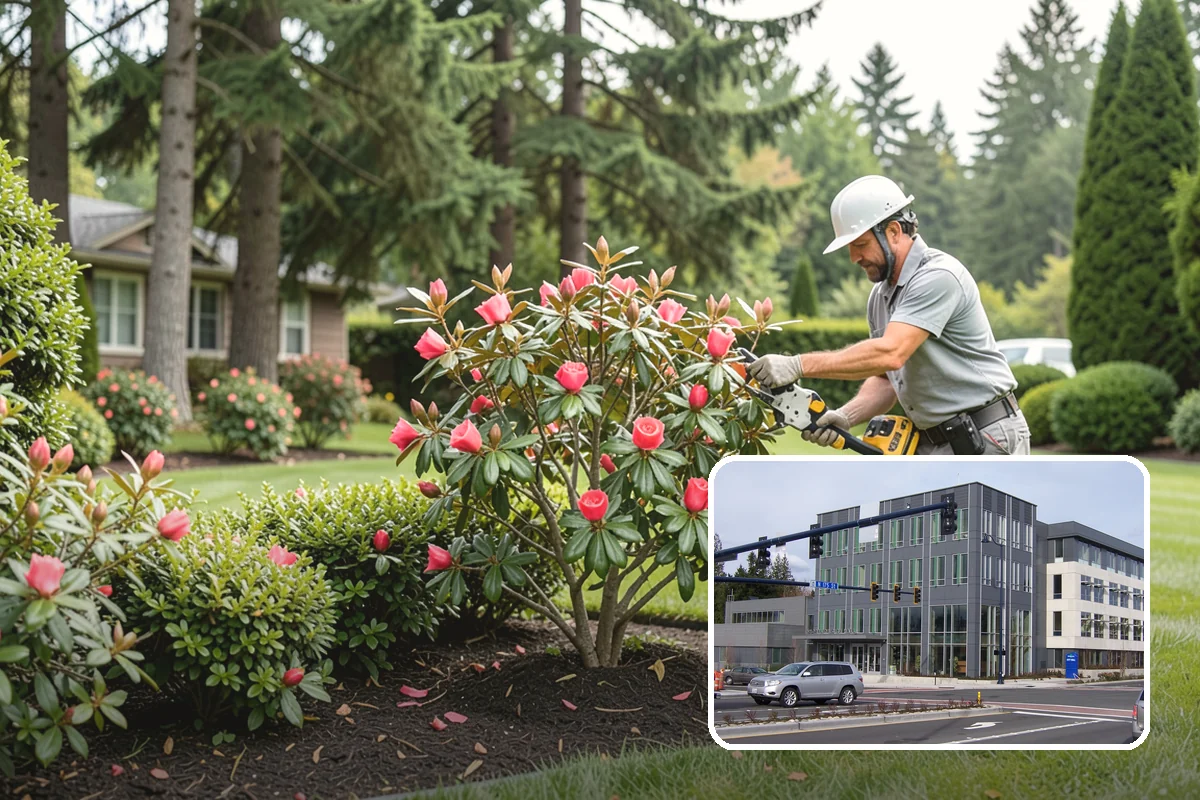 Spruce Pruning in Shoreline, King County, WA - Preserves the natural conical form