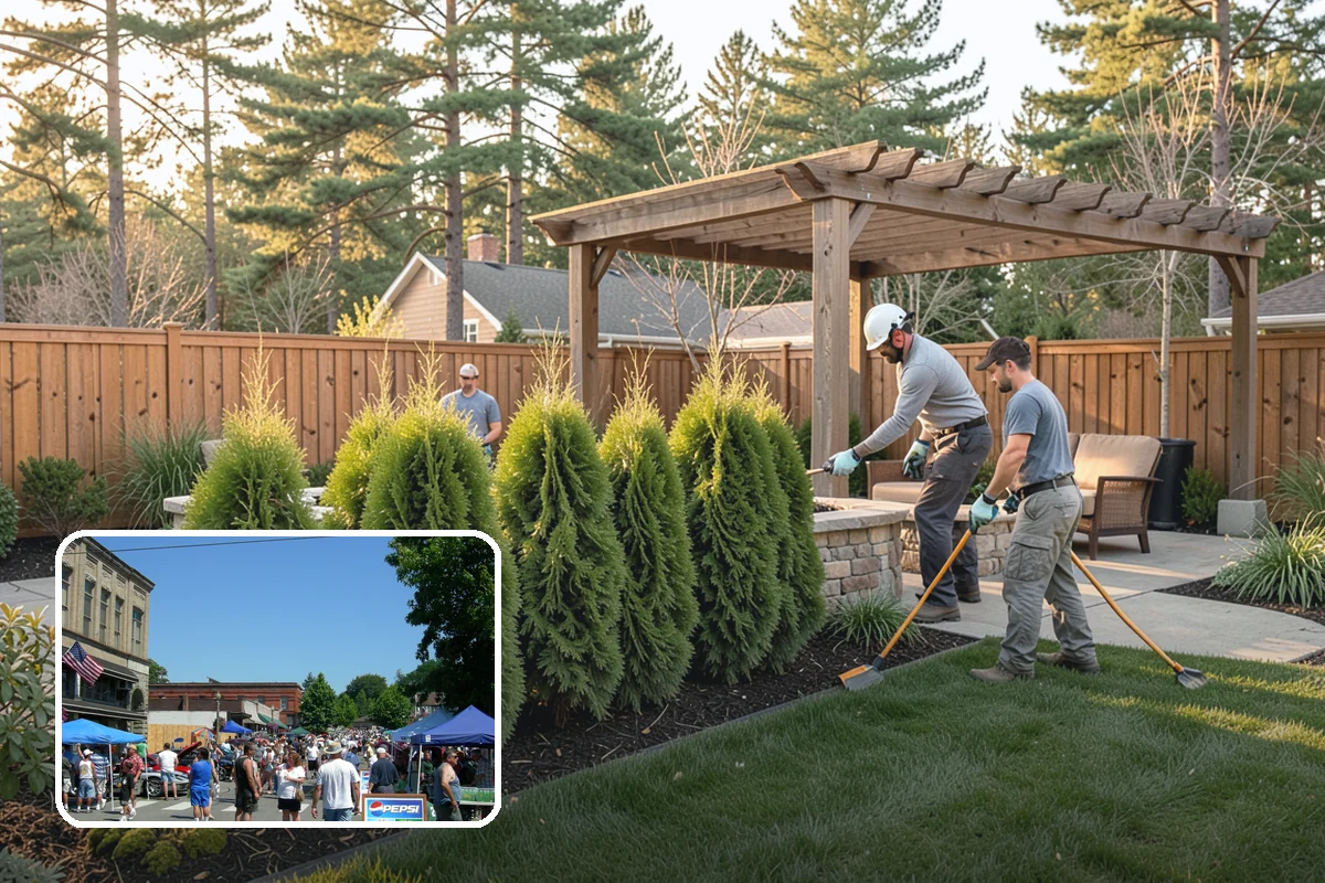 Spruce Pruning in Snohomish, Snohomish County, WA - Preserves the natural conical form