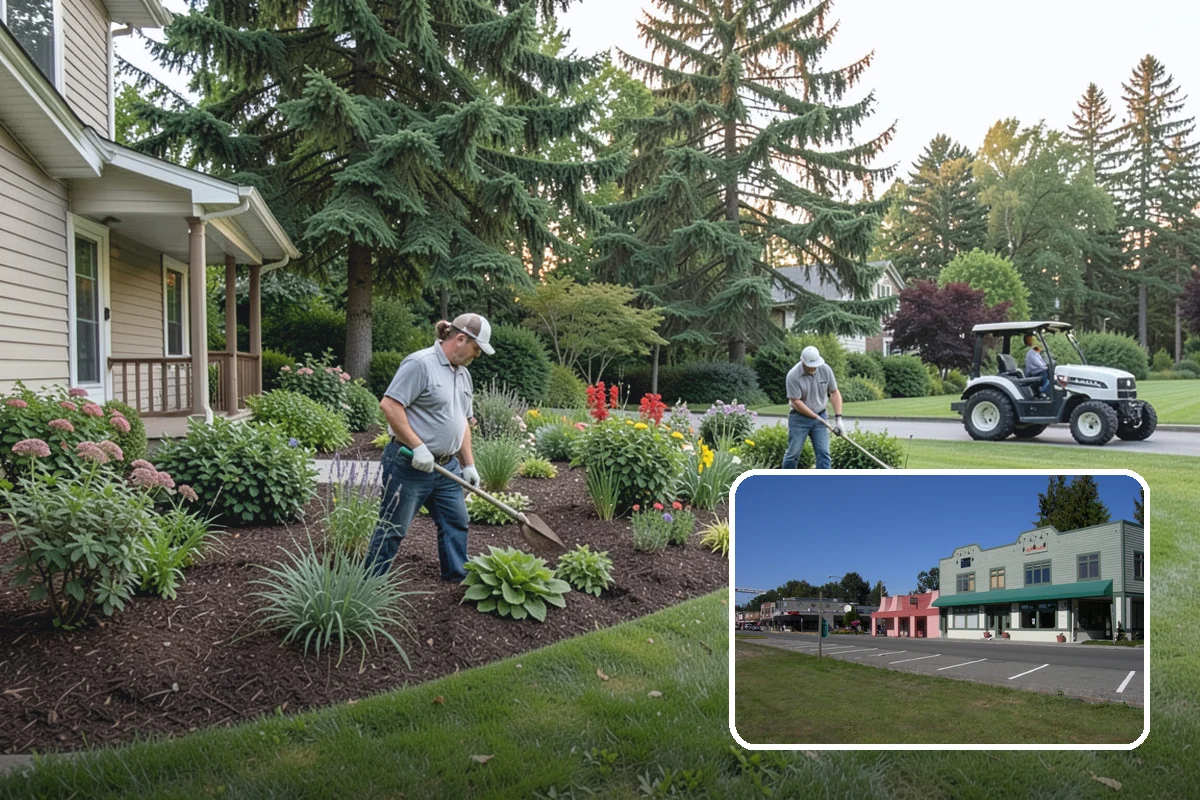 Spruce Pruning in Snoqualmie, King County, WA - Preserves the natural conical form