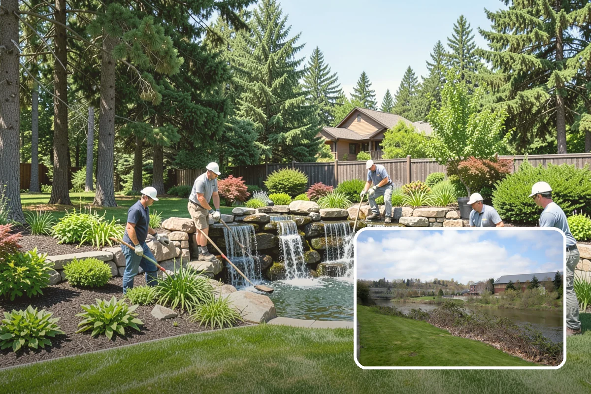 Spruce Pruning in Tukwila, King County, WA - Preserves the natural conical form