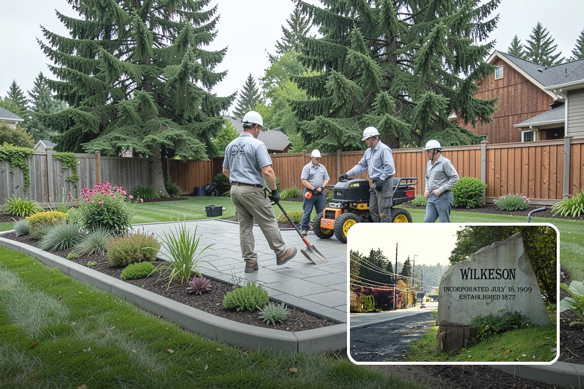 Spruce Pruning in Wilkeson, Pierce County, WA - Preserves the natural conical form