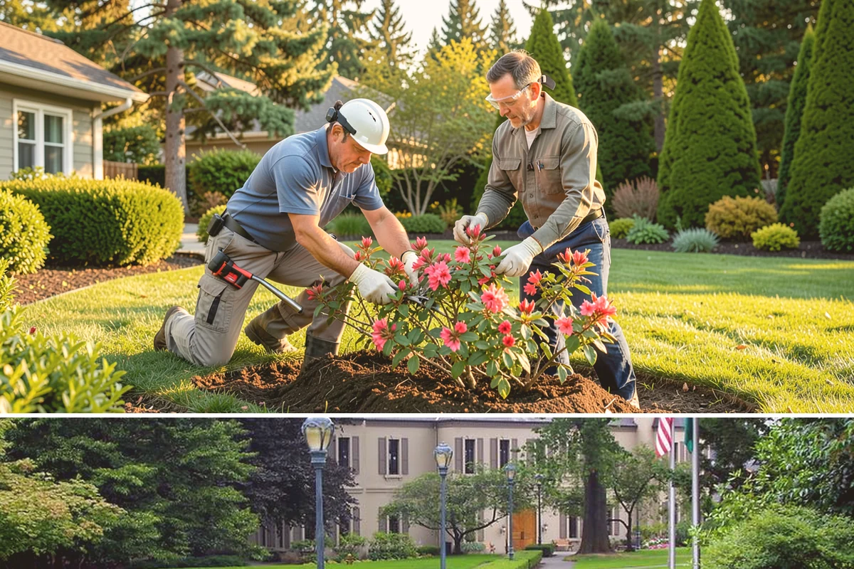 Spruce Pruning in Woodinville, King County, WA - Best pruned in late winter to early spring before new growth.