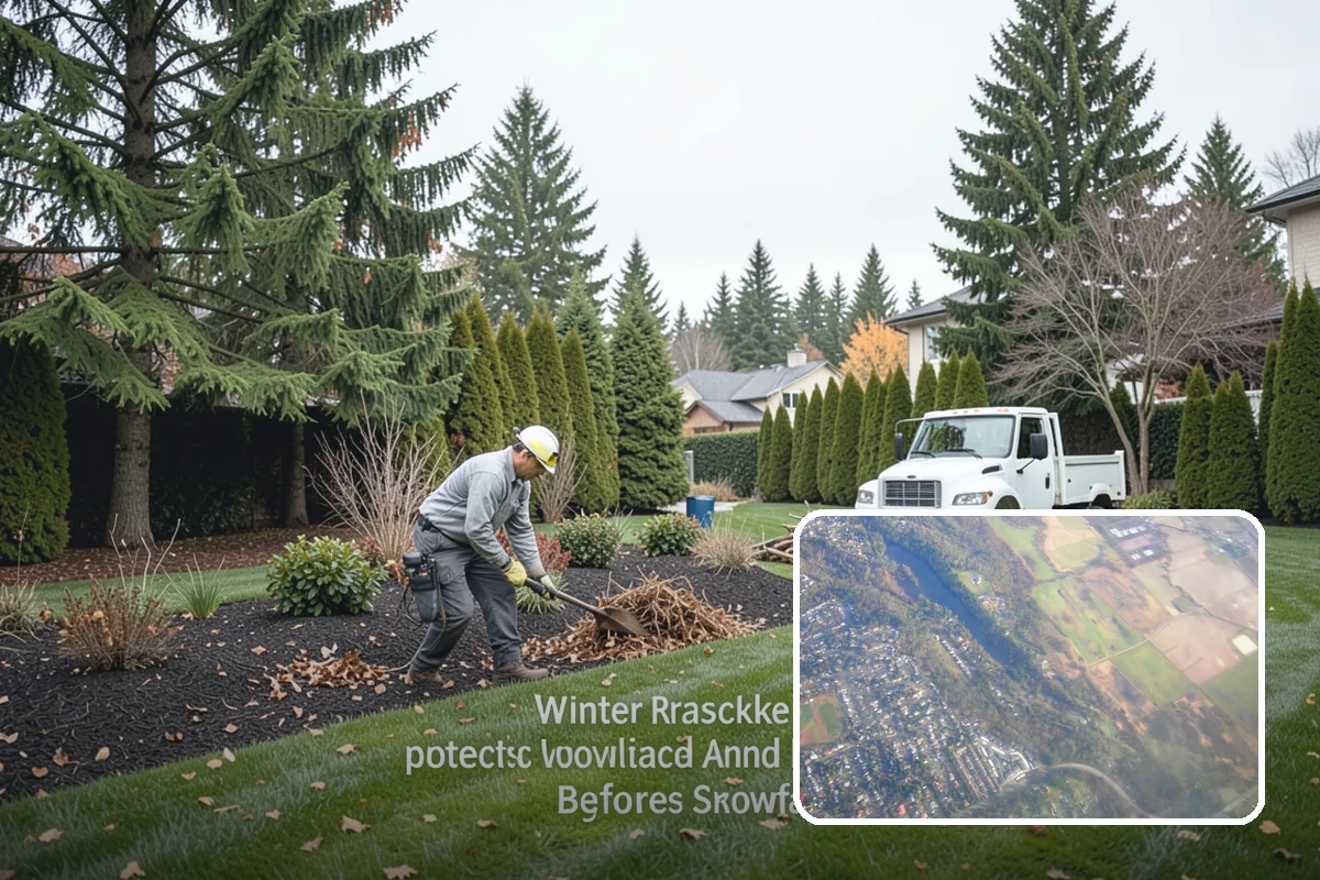 Stacked Stone Retaining Wall in Algona, King County, WA - Natural drainage through mortar-free joints