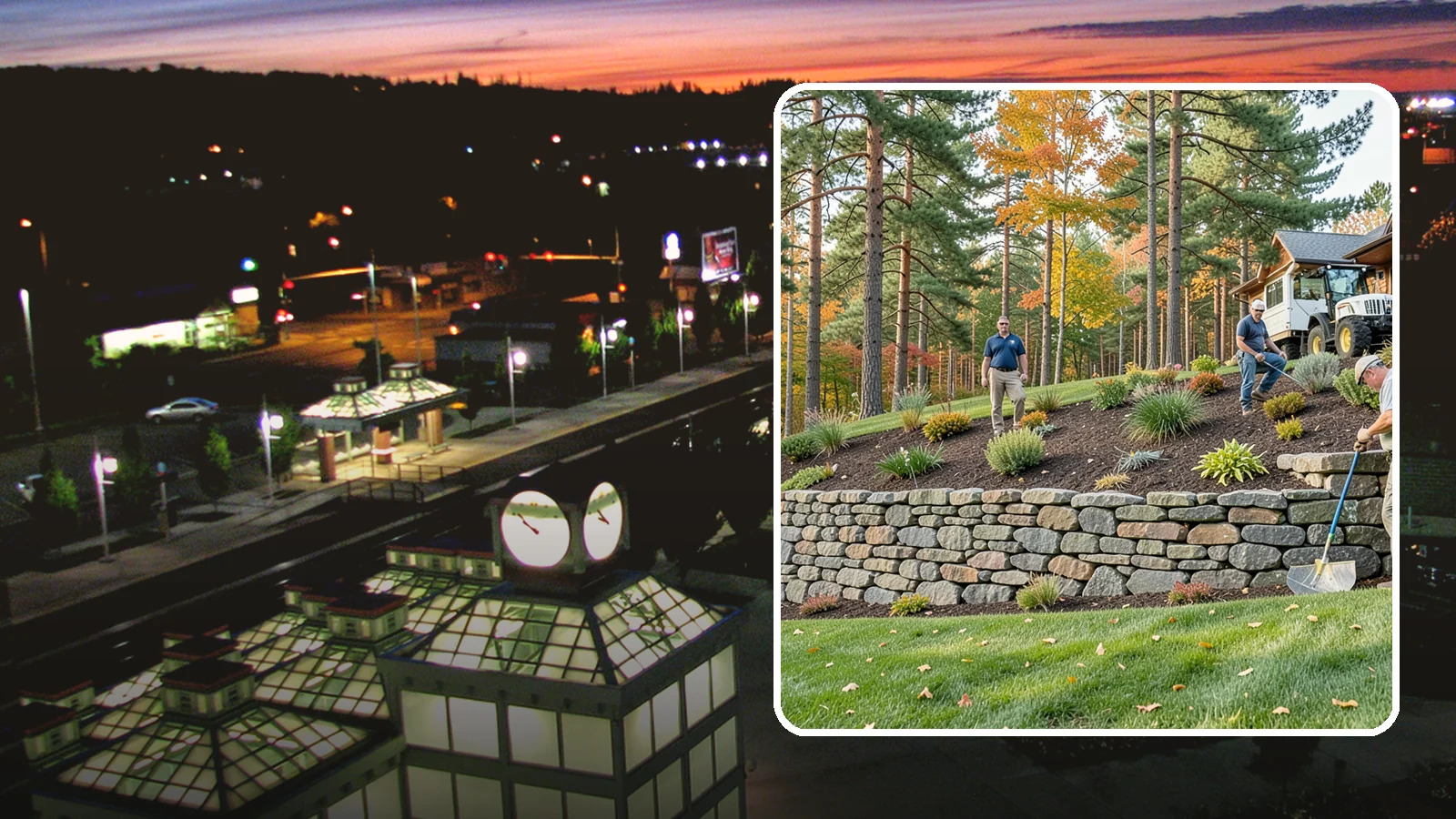 Stacked Stone Retaining Wall in Auburn, King County, WA - A dry-stacked stone wall built without mortar, delivering rustic charm and natural drainage for garden-height PNW slopes.