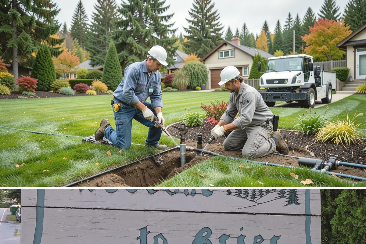Stacked Stone Retaining Wall in Brier, Snohomish County, WA - Best built in the drier spring-to-fall season when stones seat cleanly and backfill compacts well across Western Washington.