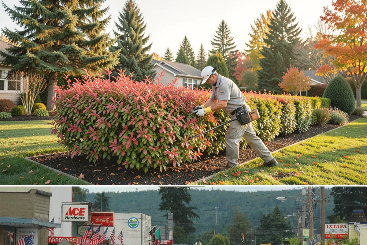 Stacked Stone Retaining Wall in Carnation, King County, WA - Best built in the drier spring-to-fall season when stones seat cleanly and backfill compacts well across Western Washington.