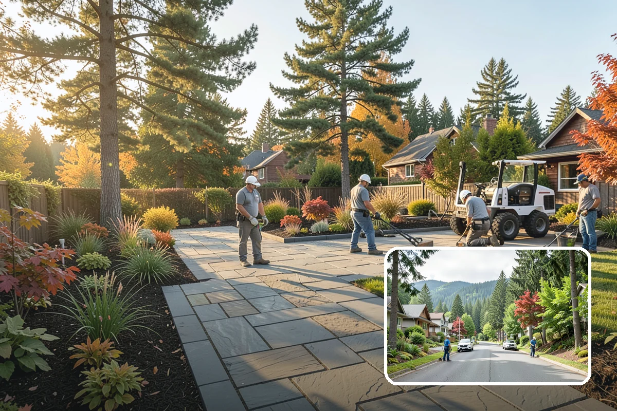 Stacked Stone Retaining Wall in Darrington, Snohomish County, WA - Natural drainage through mortar-free joints