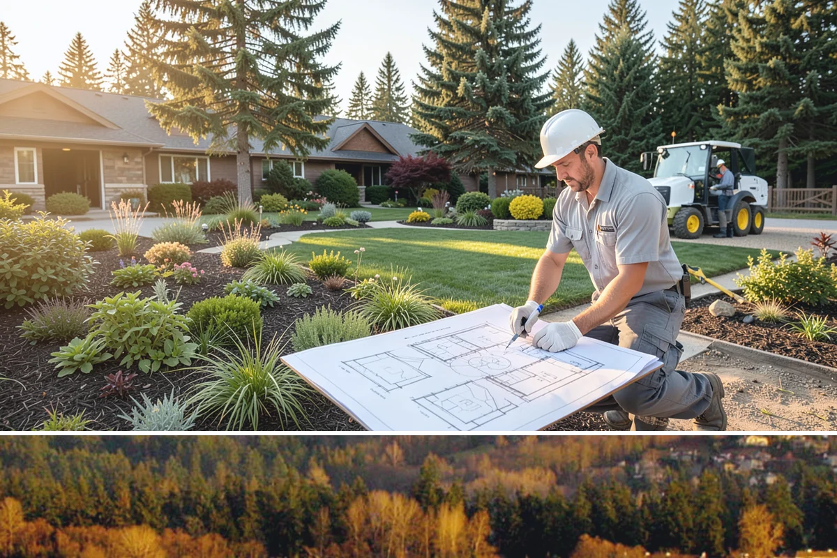 Stacked Stone Retaining Wall in Kenmore, King County, WA - Best built in the drier spring-to-fall season when stones seat cleanly and backfill compacts well across Western Washington.