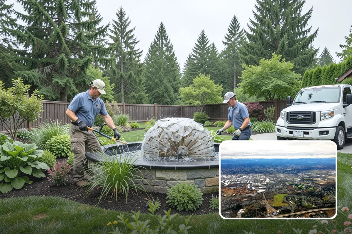 Stacked Stone Retaining Wall in Kent, King County, WA - Natural drainage through mortar-free joints