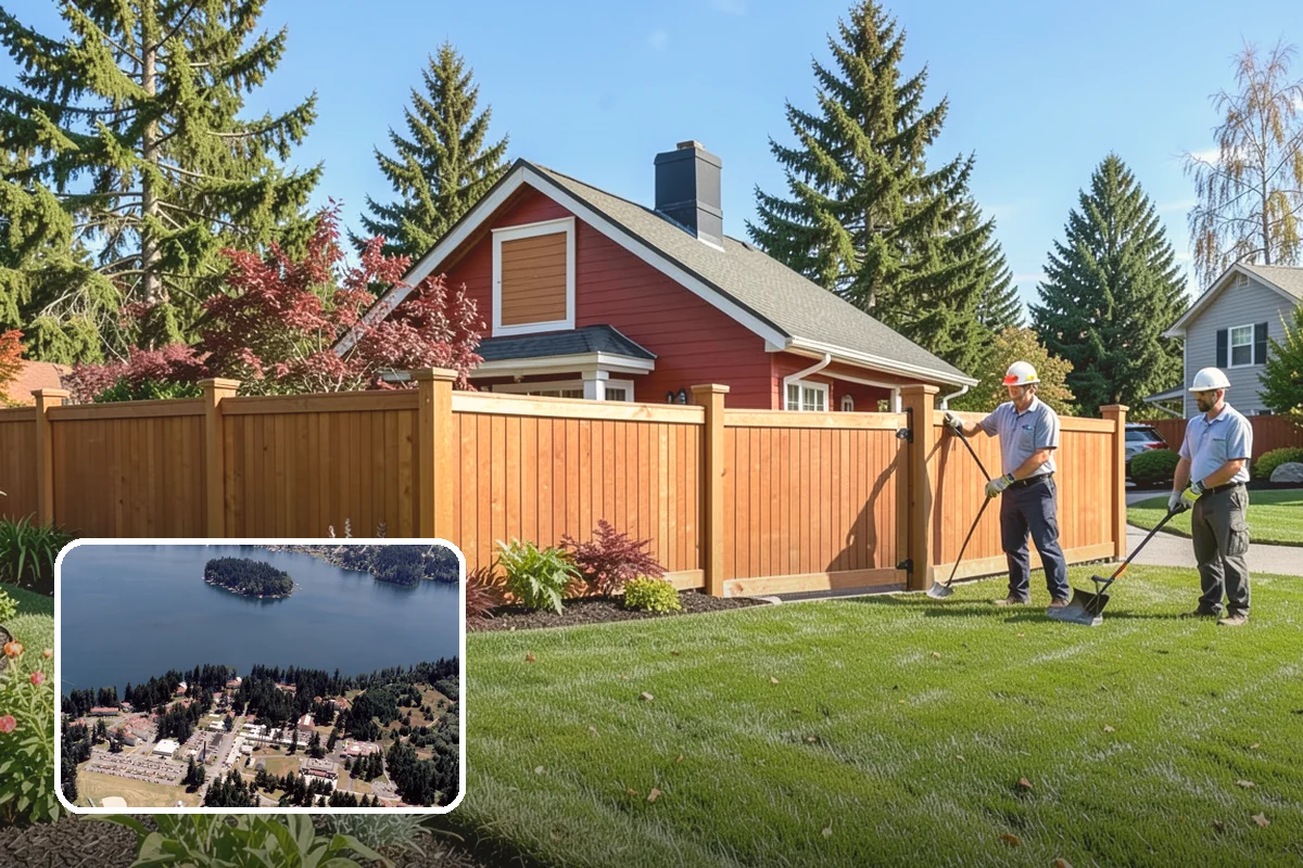 Stacked Stone Retaining Wall in Lakewood, Pierce County, WA - Natural drainage through mortar-free joints