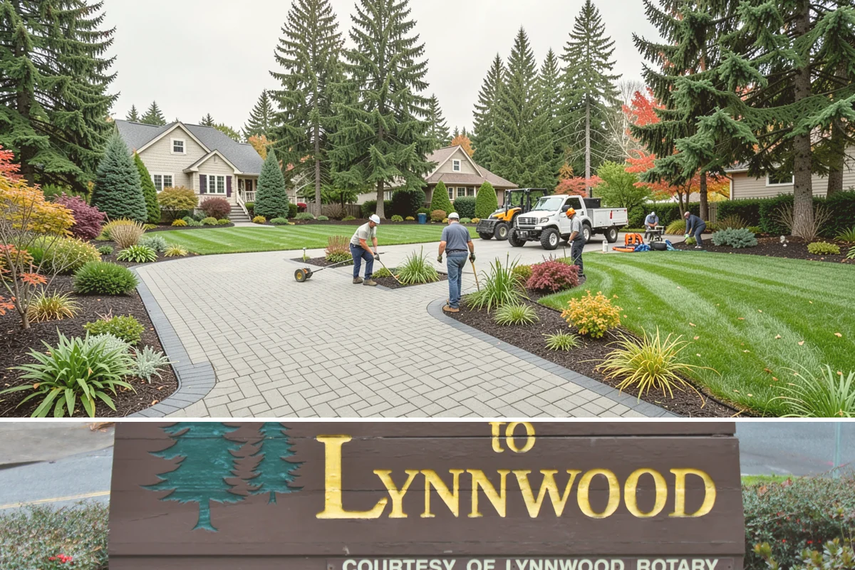 Stacked Stone Retaining Wall in Lynnwood, Snohomish County, WA - Best built in the drier spring-to-fall season when stones seat cleanly and backfill compacts well across Western Washington.
