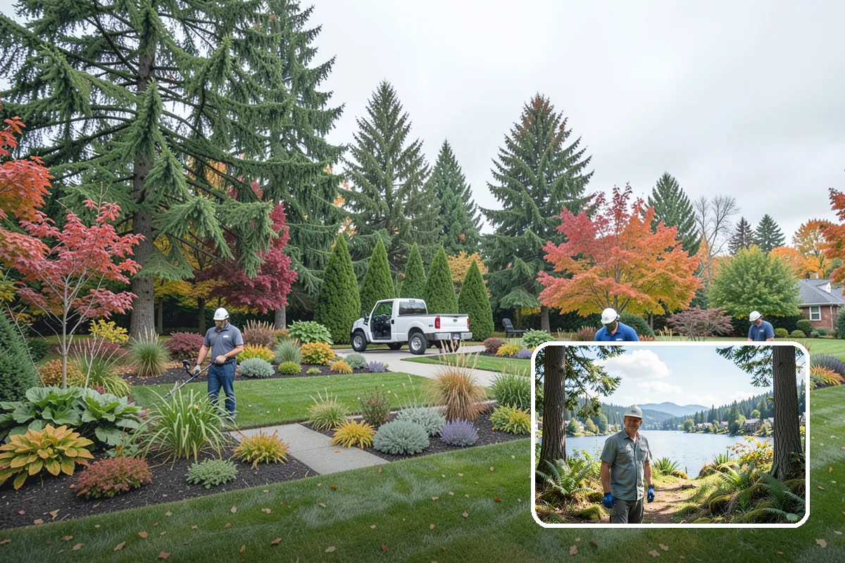 Stacked Stone Retaining Wall in Milton, King County, WA - Natural drainage through mortar-free joints