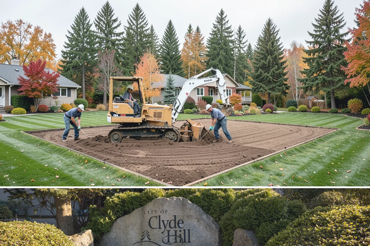 Stamped Concrete in Clyde Hill, King County, WA - Stamping requires warm, dry days for proper timing and imprinting, making summer and early fall the most reliable seasons in the...