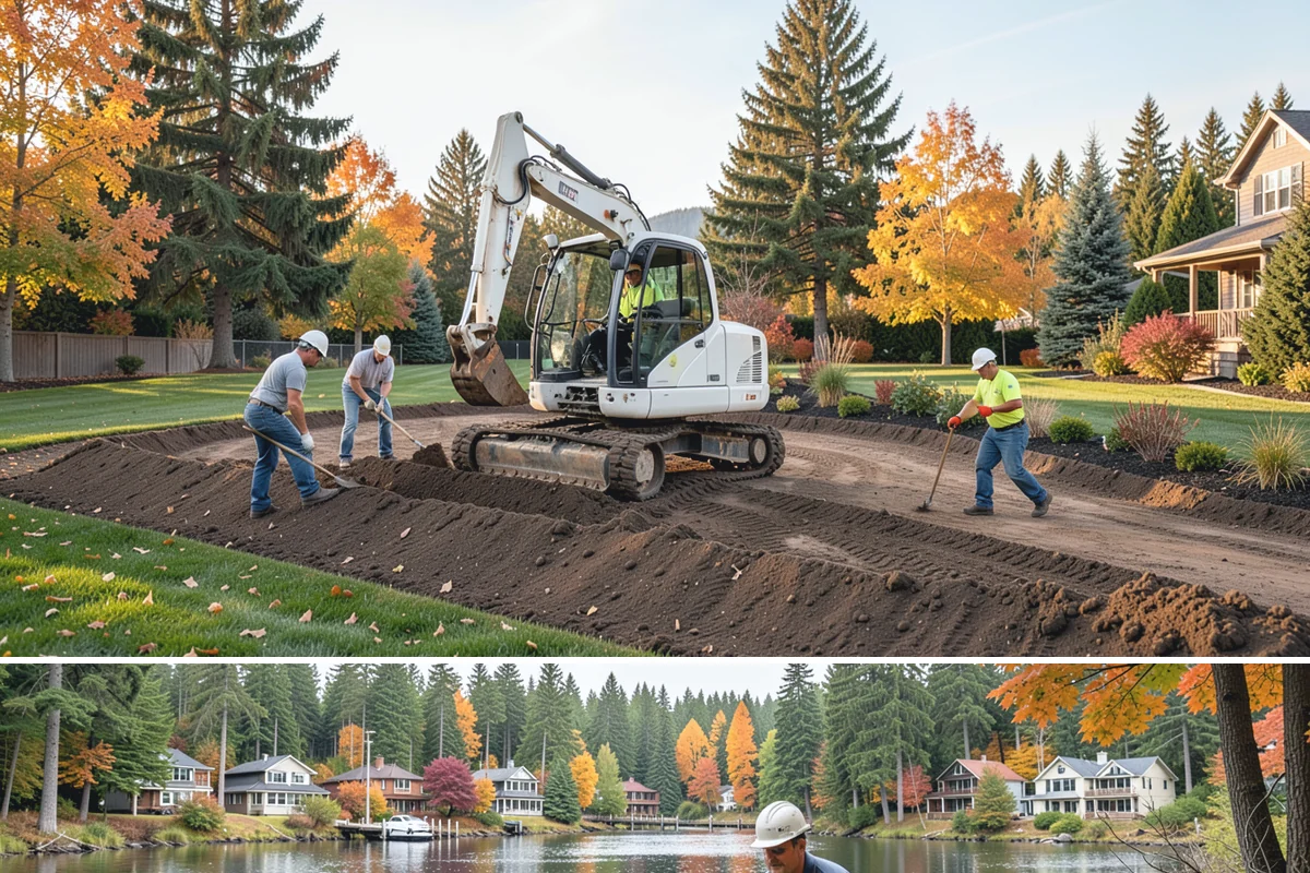 Stamped Concrete in La Conner, Skagit County, WA - Stamping requires warm, dry days for proper timing and imprinting, making summer and early fall the most reliable seasons in the...
