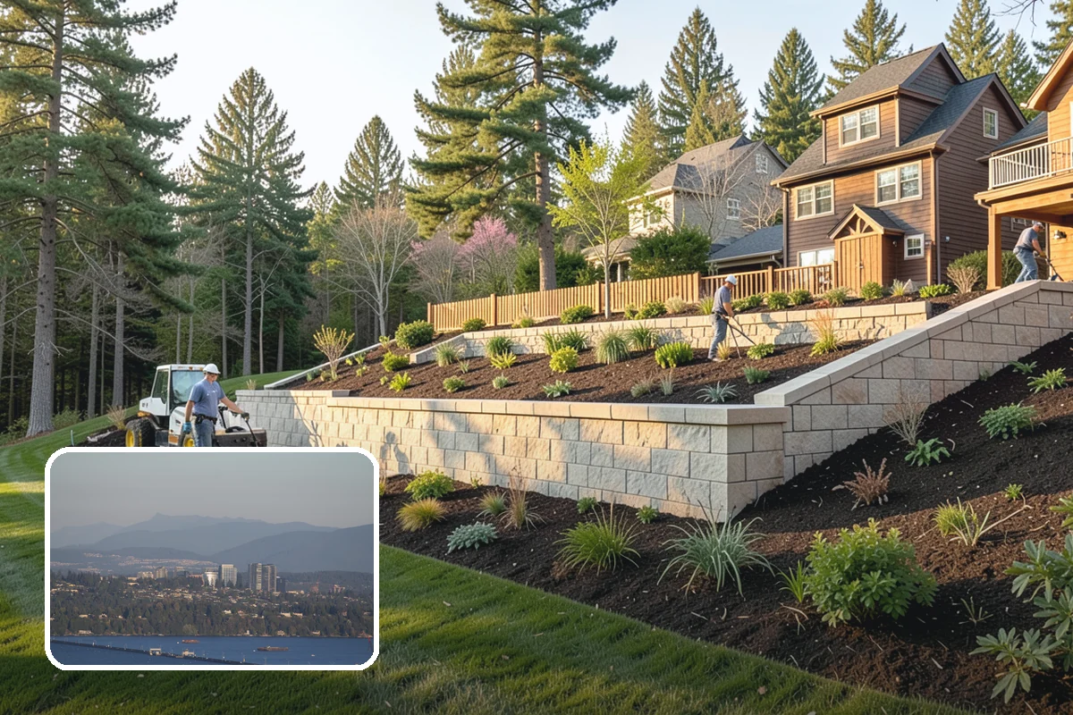Stamped Concrete in Medina, King County, WA - Authentic stone, brick, or slate appearance in one seamless slab