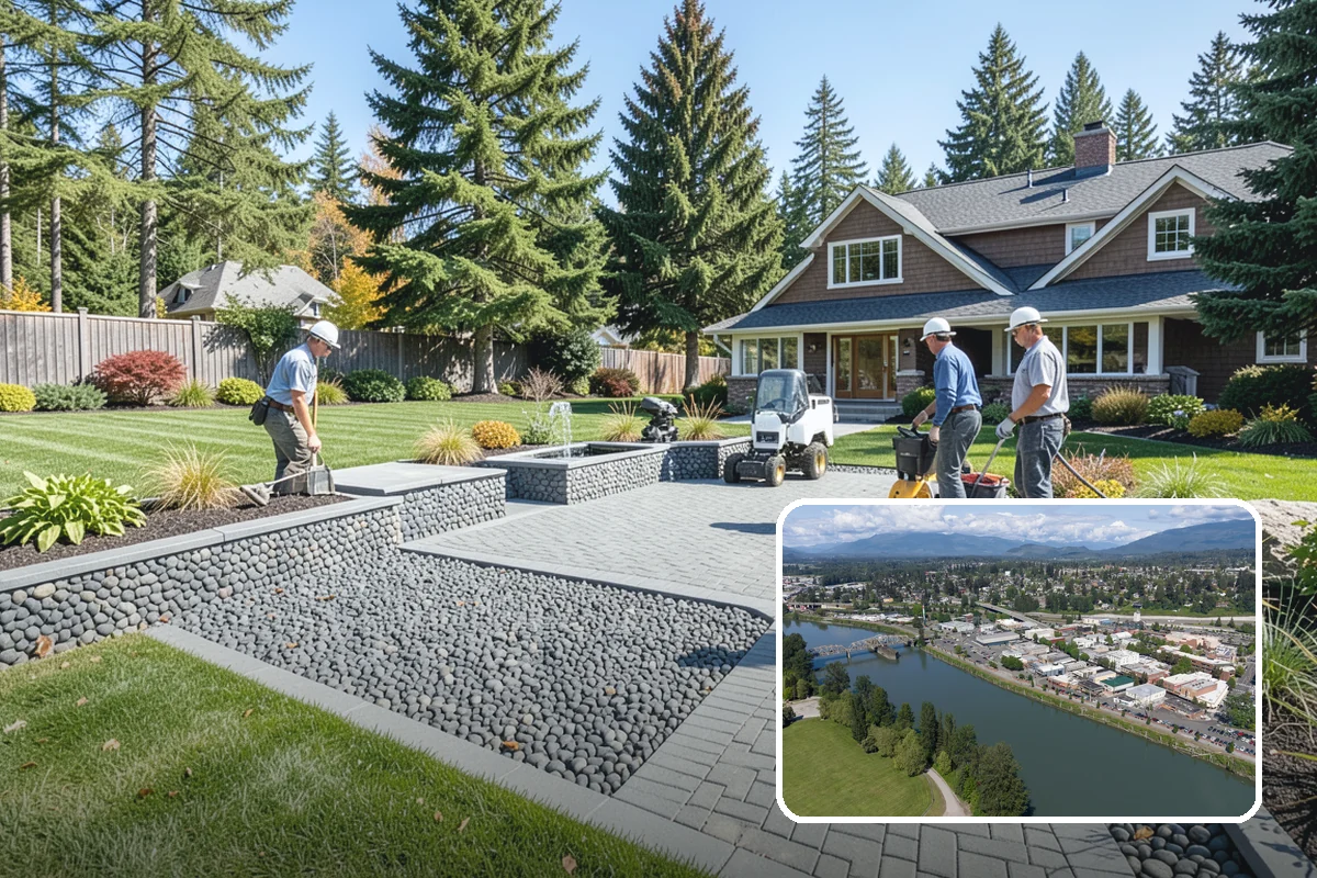 Stamped Concrete in Mount Vernon, Skagit County, WA - Authentic stone, brick, or slate appearance in one seamless slab